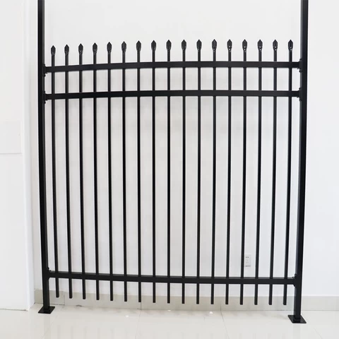 Factory Swimming pool safety fence iron pool fencing fence panels aluminium newly design