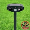 Factory Ultrasonic animal repeller Pest control products electronic ultrasonic pest dog cat repeller