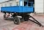 Import Farm transportation trailer 4 wheels side tipping tractor wagon from China