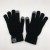 Import Fashion customized embroidery patch gloves winter acrylic knitted mittens with polar fleece inside promotional gift from China