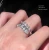 Import Fashion Jewellery S925 Sterling Silver Adjustable Cubic Zirconia Luxury Wedding Snake Rings For Women from China