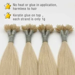 Fasimei Best Quality Double Drawn Cuticle Aligned Hair Products Human Hair Fan Tip Y Tip T Tip Hair Extensions Remy