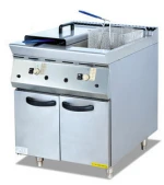 Fast food kichen double commercial deep fryer