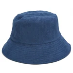 faux lamb bucket cap hat