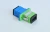Import Fiber Optic Adaptor   Singlemode Simplex or Duplex SC/APC SC/UPC with flange from China