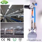 Fine mist no dripping dry mist humidifier for weaving machinery