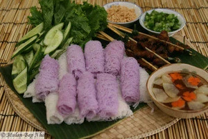 Fine rice vermicelli (Banh Hoi) - Traditional product Of Vietnnam
