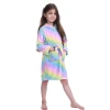 flannel animal costume for kids unicorn bathrobe for children animal robe