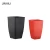 Import flower vases plastic square planter pots from China