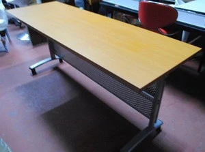 Folding conference table with wood top in UAE YC-T188-01