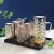 Import Food Grade Mixing Design Glassware Pitcher Set Juice Glasses Drinkware Set Water Set from China