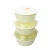 Import Food Grade PP white straight pot plastic deep soup pots with cover for microwave use from China
