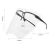 Import Forever Brand Manufacturer Transparent Screen Adjustable Full Face Cover Protective FaceShield With Glasses Frame from China