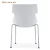 Import Foshan Wholesale Stackable Modern White Plastic Meeting Office Chairs Executive Visitor Training Chair from Hong Kong