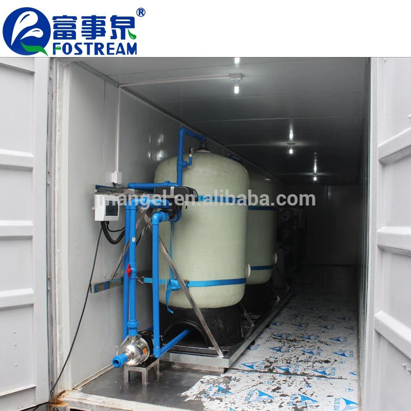 Fostream Mobile Potable Container RO Containerized Water Treatment Plant / Equipment / System