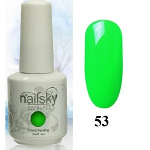 free sample Private label Soak off led uv gel polish high quality 15ml Gel nail Polish for nails salon