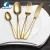 Import Free Shipping Cathylin 18/10 Stainless Steel Gold Cutlery For Restaurant Hotel Wedding Flatware Set With Forks Knives Spoons from China