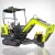 Import FREE SHIPPING for small Chinese mini excavator for sale towable mini excavator 1.5t with CE/ISO from China