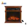 Freestanding led master flame electric fireplace tv stand