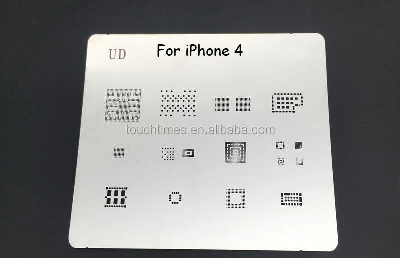 Full Set Universal BGA Reballing Stencil for iPhone 4 4S 5 5S 5C 5SE 6 6Plus 6S 6SPlus 7 7Plus IC Repairing