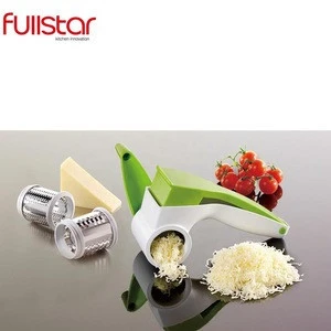 Fullstar 3 blades rotary cheese grater slicer