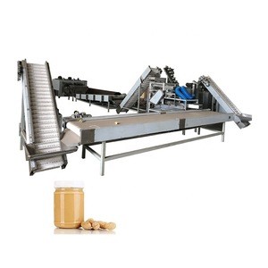 fully automatic peanut butter production line Manufacturer industrial peanut butter making machine