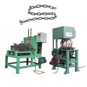 Fully Automatic Steel Wire Iron Ordinary Chain Bending and Welding Machine