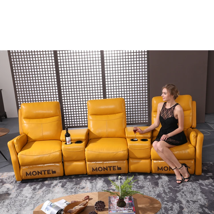 Functional Sofas For Home Theatre Sectionals Sofa Leather Modern Living Room Furniture Sets Recliner Sofa Set Designs Sala Set