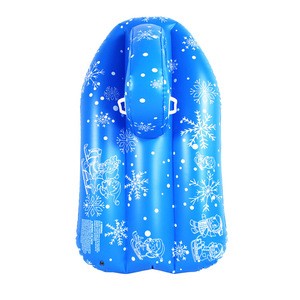 Funny!!! Winter PVC Wholesale Inflatable Snow Tube Sled