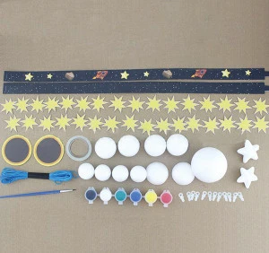 FUNWOOD GQC Educational Toy DIY Solar System Set