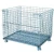 Import Galvanized wire mesh container folding storage cage from China