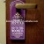 Import Game room vanish finishing hotel do not disturb door switch sign to indicate from China