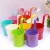 Import Garden Balcony Flower Metal Hanging Pots Wall Vertical Hang Bucket Iron Holder Basket With Removable Tin Home Decor from China