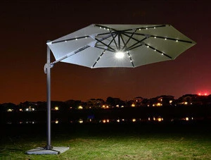 Garden Umbrella Patio Umbrellas with Lights Umbrella with Base