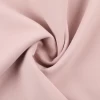 Garment breathable wholesale dyed woven twill 78/16/6 polyester rayon spandex dress fabric