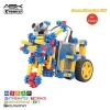 Geombot ABS Plastic STEAM Educational Radio Control Car Toys DIY Building Blocks Sets For Kids