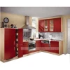 Germany corner pvc apartment small kitchen unit