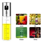 Glass Olive Oil Sprayer Oil Spray Empty Bottle Vinegar Bottle Oil Dispenser for Cooking Salad BBQ Kitchen Baking