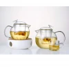 Glass Teapot Infuser Cups Set Good Clear Borosilicate Stovetop Safe Kettle Blooming and Loose Leaf Tea Pots Oneisall