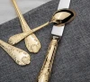 Gold plated cutlery gold plated flatware