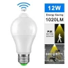 good Price  A60 A19  LED PIR Motion Sensor bulb 12w AC 85-265V Led lamp