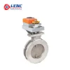 Good quality butterfly valve dn100 for coal gas