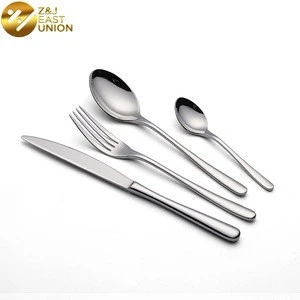 Good quantity Restaurant dinner spoons forks and knife stainless steel cutlery