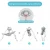Import Good sale automatic rocking with music and doll baby swing cradle baby cradle swing from China