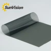 Good selling 2ply nano carbon window glass solar tinted film self adhesive UVR99% sun control car glass window tint film