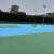 Import green and blue Silicon PU basketball court floor paint and tennis court outdoor sport flooring from China