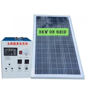Grid Tied Best Panels For Home Power Cost Mounting Structure 3kva Solar System Price