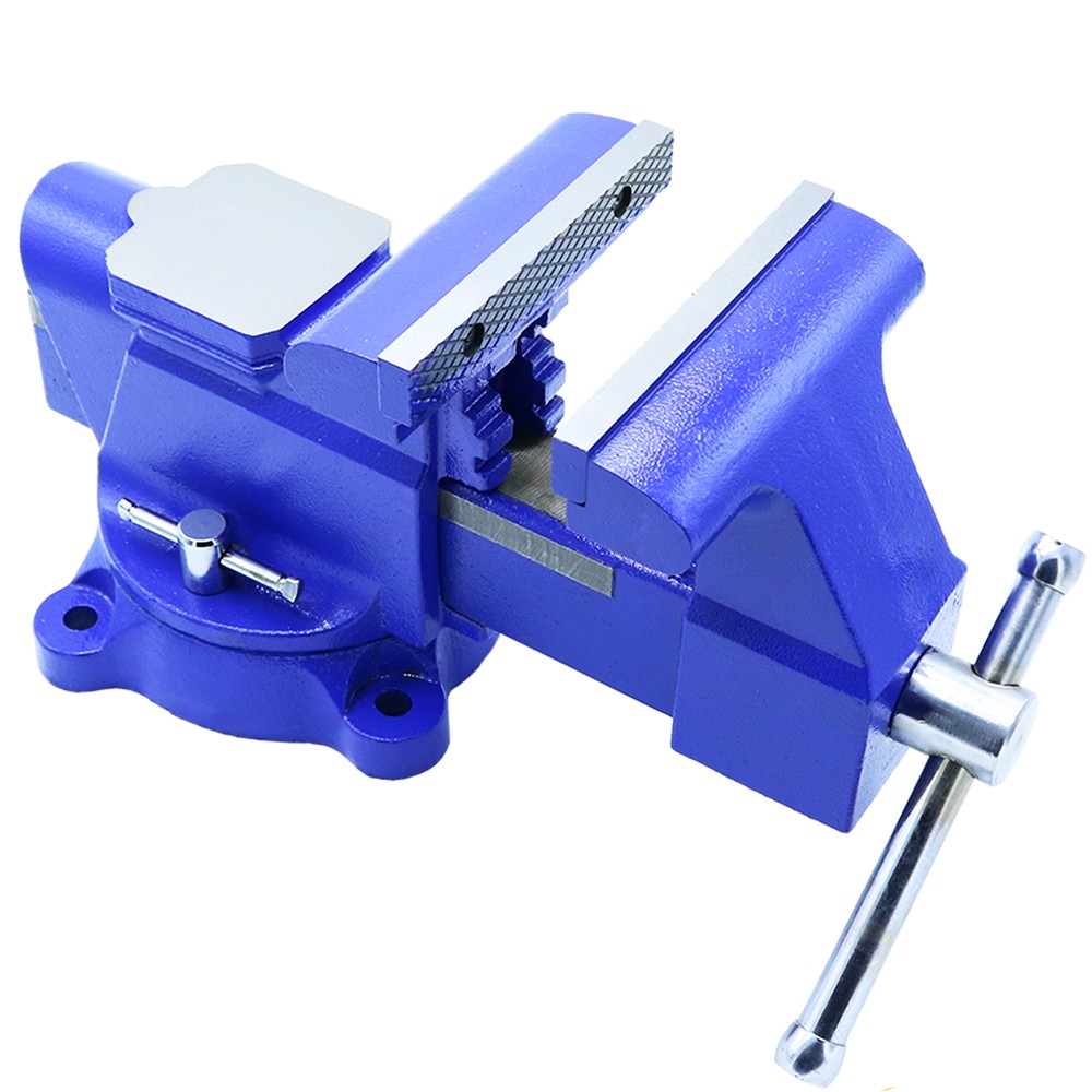 GT-V013 American Type Heavy Duty Bench Vise Swivel With Anvil