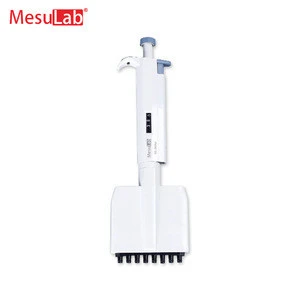 guangzhou mesulab low cost cheap price high quality multi channel 8 channel 0.5 to 10 Microliter pipette