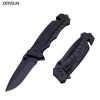 H2128 440 stainless steel survival folding blade multifunction pocket  tactical professional  combat army  knife